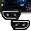 DRL For Ford Ranger Tremor Wildtrak    LED Daytime Running Lights Car Fog Lamps White Yellow Front Bumper Daylights