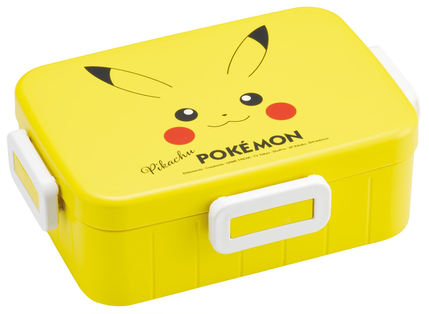 

Skater Adult Bento Single Dishwasher and Microwave Made in Pokemon Pikachu Box, 4-Point Lock, Tier, 650ml, Safe, Japan, Face, 25cm, YZFL7-A