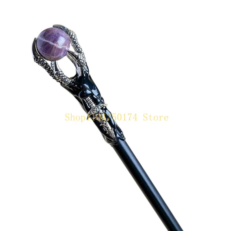 Bengalas de Caminhada de Hallowmas Garras de Dragão Varinha com Orbe Varinha de Bruxa Mago Adereços de Cosplay mais vendidos