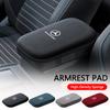 CRX1 Car Plush Armrest Pad Center Console Height Booster Pad For Mercedes Benz W210 W222 W164 W203 W205 W251 GLS CLK GLA GLE sticker
