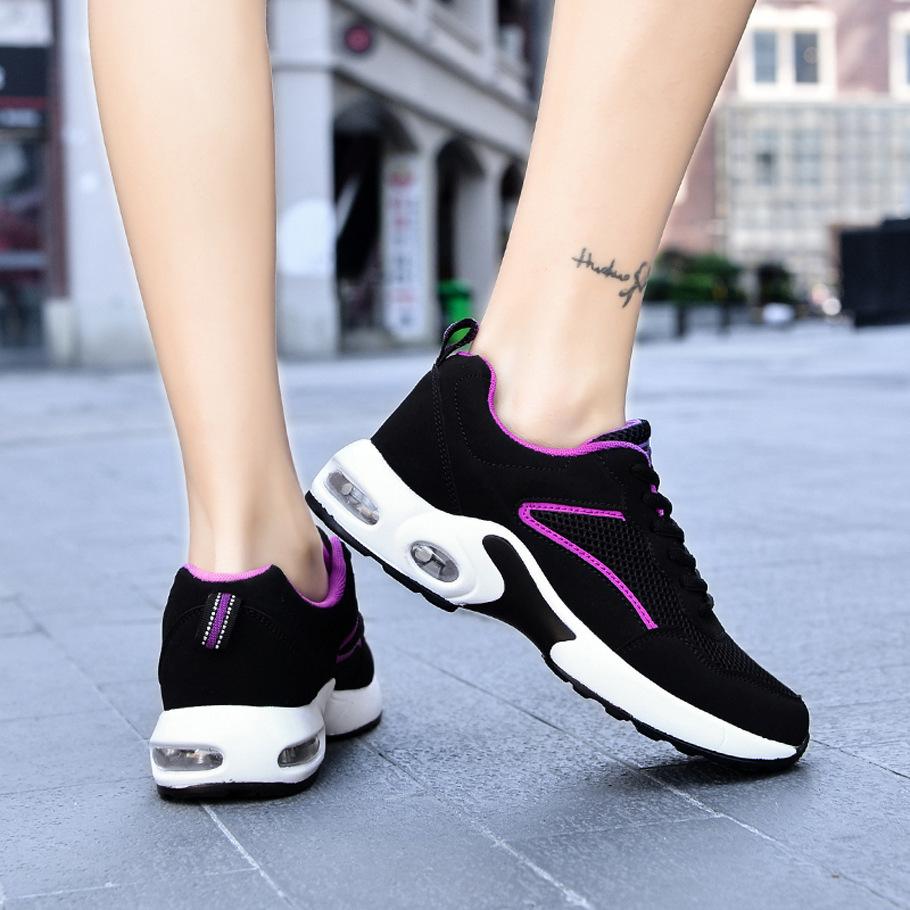 Women's Shoes Thick Sole Shows Height and Comfort Casual Sports Shoes Outdoor Tide Mesh Men's Shoes Lightweight