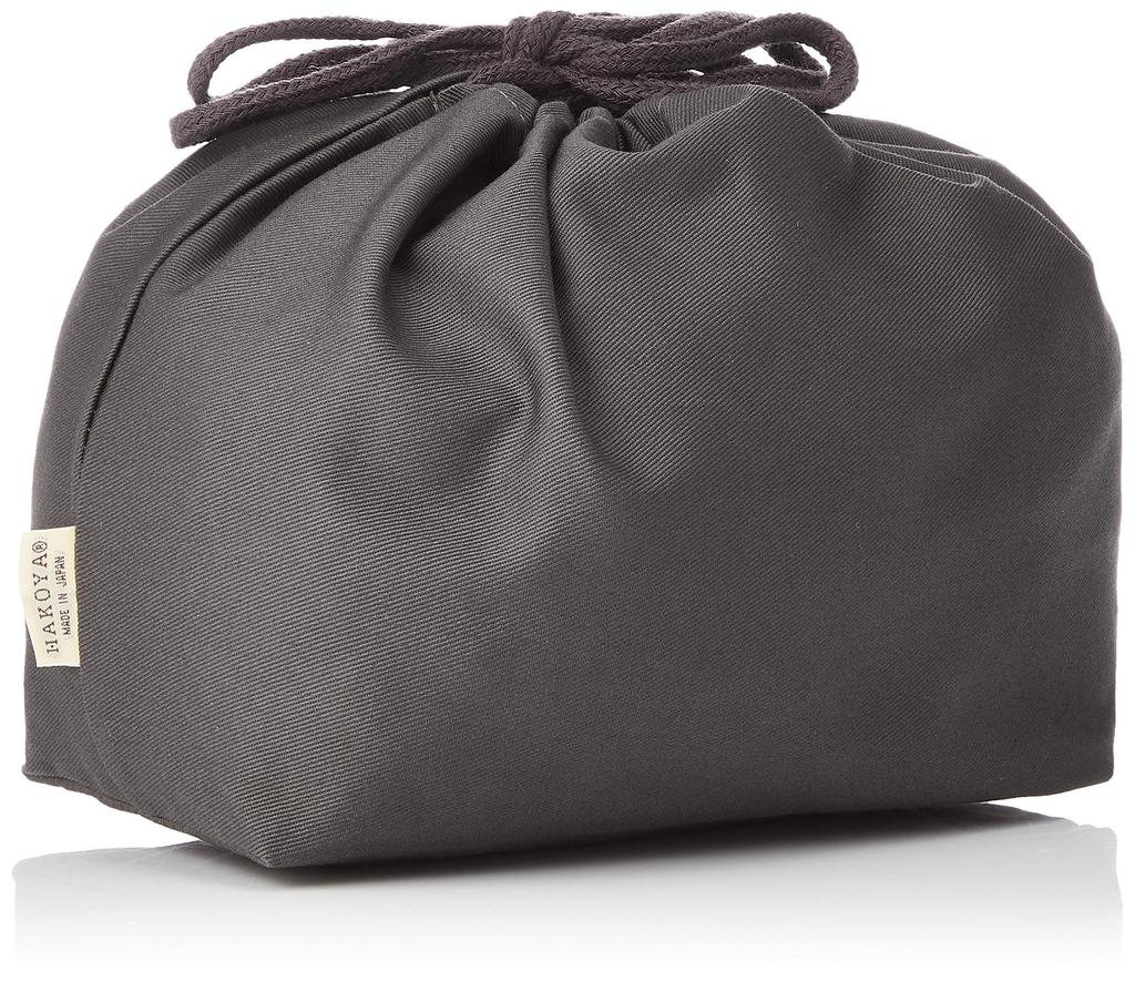 HAKOYA Large Drawstring 02456 Bag, Gray,