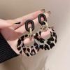 Fashionable Round Drop Earrings for Women, Trendy Dangle Ear Jewelry for Everyday Wear