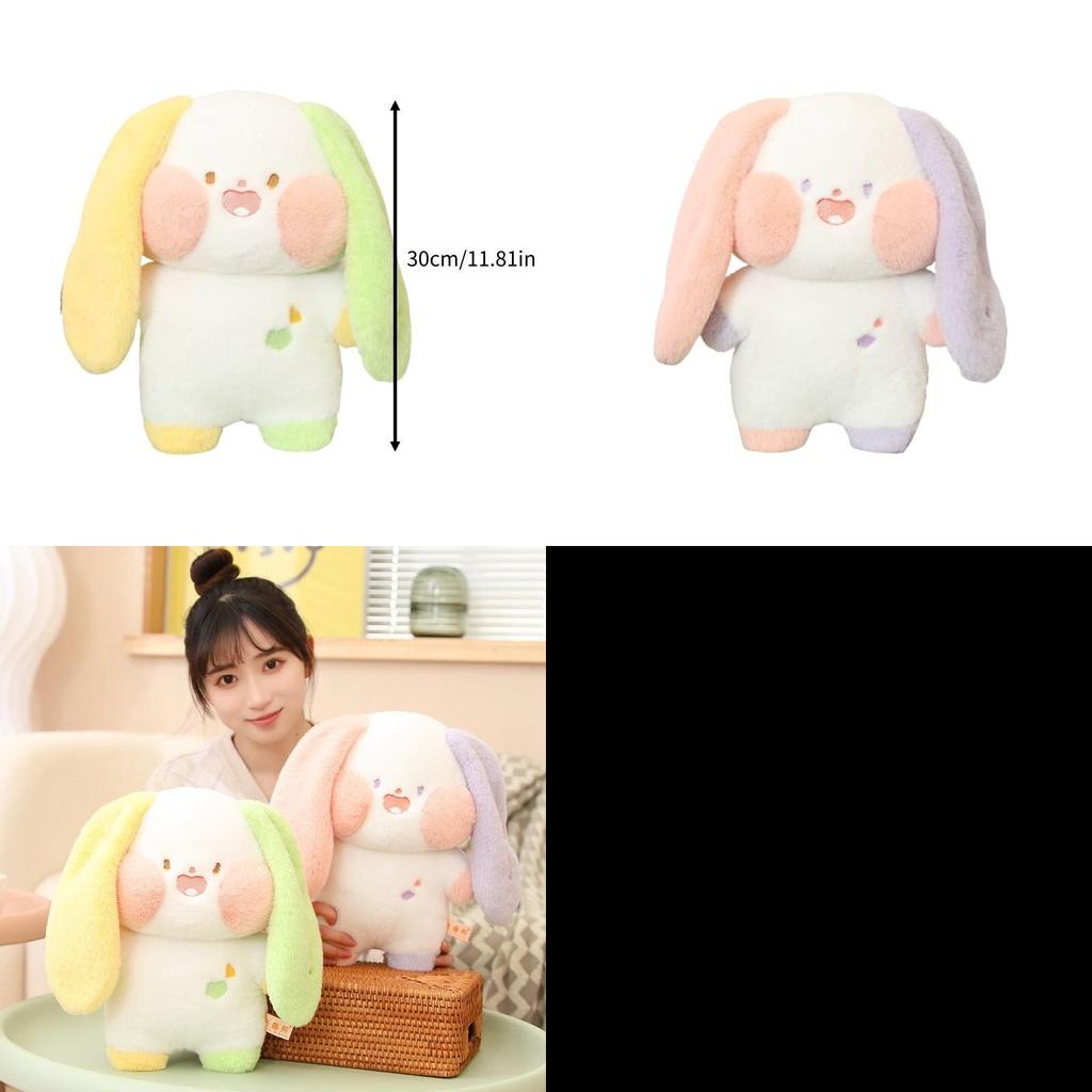 Adorable Bunny Plush Toy With Cute Puffed Cheeks For Kids' Gift