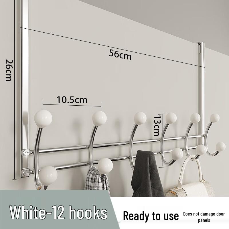 Iron Door Back Coat Hook