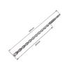 12/14/16/20/22mm Carbide-Tipped Drill Bits Concrete Drilling Rotary Hammer Hollow Square Shank Drill Bit
