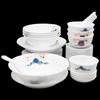 Corelle 22-Piece Chinese Style Glass Dinnerware Set
