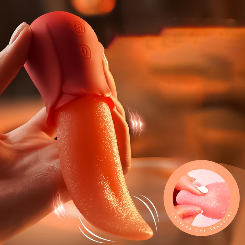Sací vibrátor pro dospělé sexuální hračky 10 vibračních režimů G bod sexuální hračka ženská jazyková hračka pro ženy výkonné jazykové lízací vibrátory