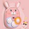 Music Boxing Machine for Kids Teens Adults Cartoon Wall-Mounted Trainer Equipment with LED Electronic Focus Training Target 3 Game Modes Boxing Music