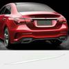 Dla Mercedes Benz A A180L 200L 220L -20 górna tylna klapa bagażnika tylna nakładka na drzwi pasek pokrywa tapicerka Fit Auto