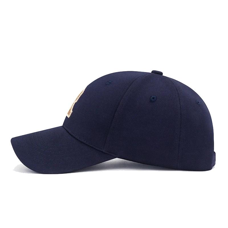 New High Quality R Letter Gold Thread 3D Embroidery Adjustable Elastic Pineapple Cloth Baseball Cap Trucker Hats Sun Hat