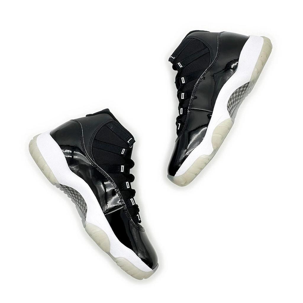 CT8012-011 Nike Air Jordan 11 Jubilee Nero Trasparente Bianco Argento Metallico