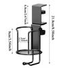 Rotating Table-side Cup Holder Office Desktop Fixed Cup Holder Non-Slip Adjustable Water Bottle Stand Clip On Cup Holder