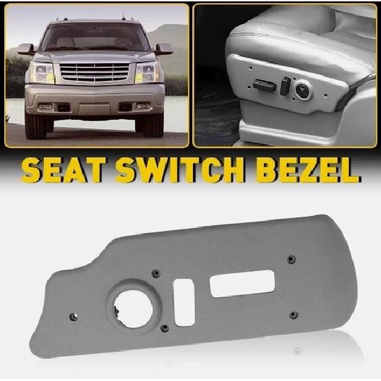 Driver Side Power Seat Switch Bezel Trim Panel Fit for Chevy GMC Truck