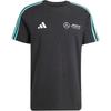 adidas Mercedes Amg Petronas Formula Team Dna T-Shirt Μαύρο/Λευκό Ανδρικό Streetwear JV5425