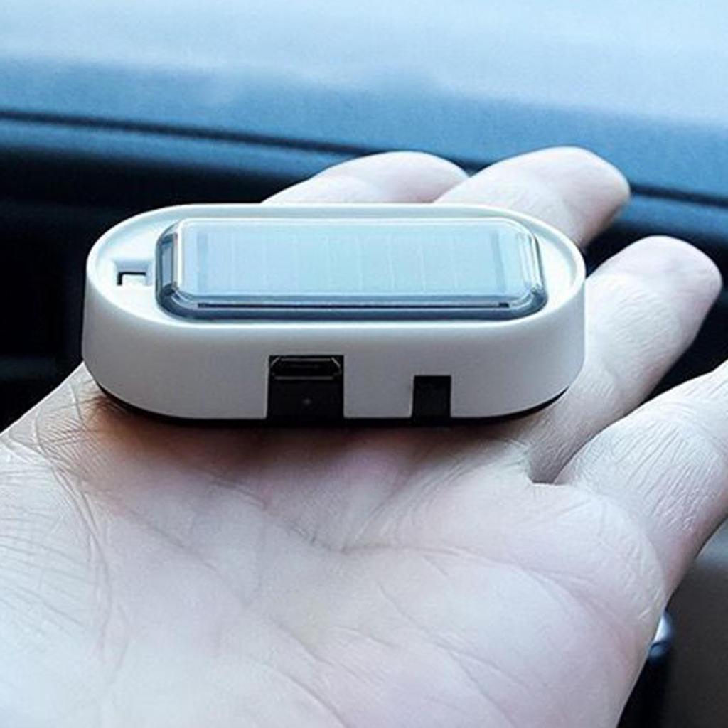 Anti Theft Light for Car | Intelligent Sensor Solar Simulating Security Light - No