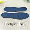 Adjustable Height-Boosting Insoles: Air Cushion, Shock-Absorbing, Unisex, Ideal for Sports or Martin Shoes