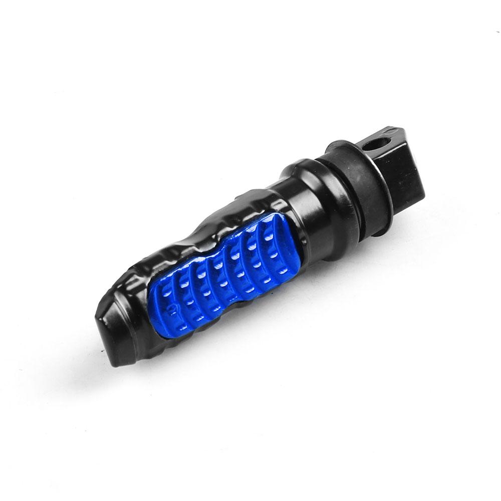 2 ks / sada 8MM otvor Hliníkové motocyklové zadní stupačky pro spolujezdce Pedály Stupačka Skútr Stupačka Motocyklový pedál