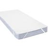 White Terry Cloth Waterproof Bed Sheet with Ties, Fitted Sheet, Urine Pad, Solid Color Bed Cover