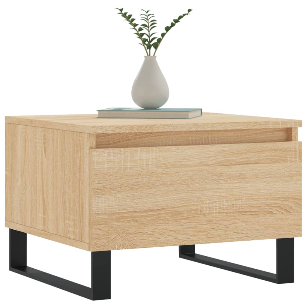  Coffee Table, Sonoma Oak, 50x46x35 Cm, Wood-based Material