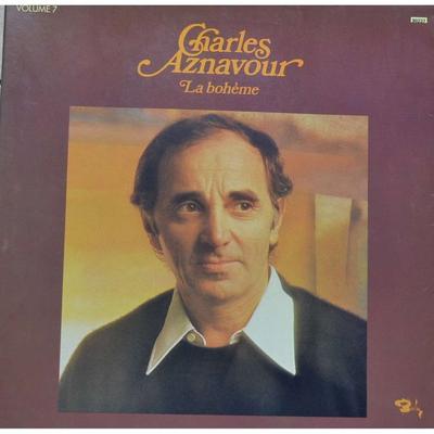 LP Deska CHARLES AZNAVOUR  Volume 7  La Bohme 90047 Barclay 1978 Francie Pop Použitá