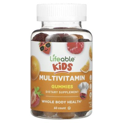 Multivitamin Gummies for Children, Natural Fruit, 60 Gummies