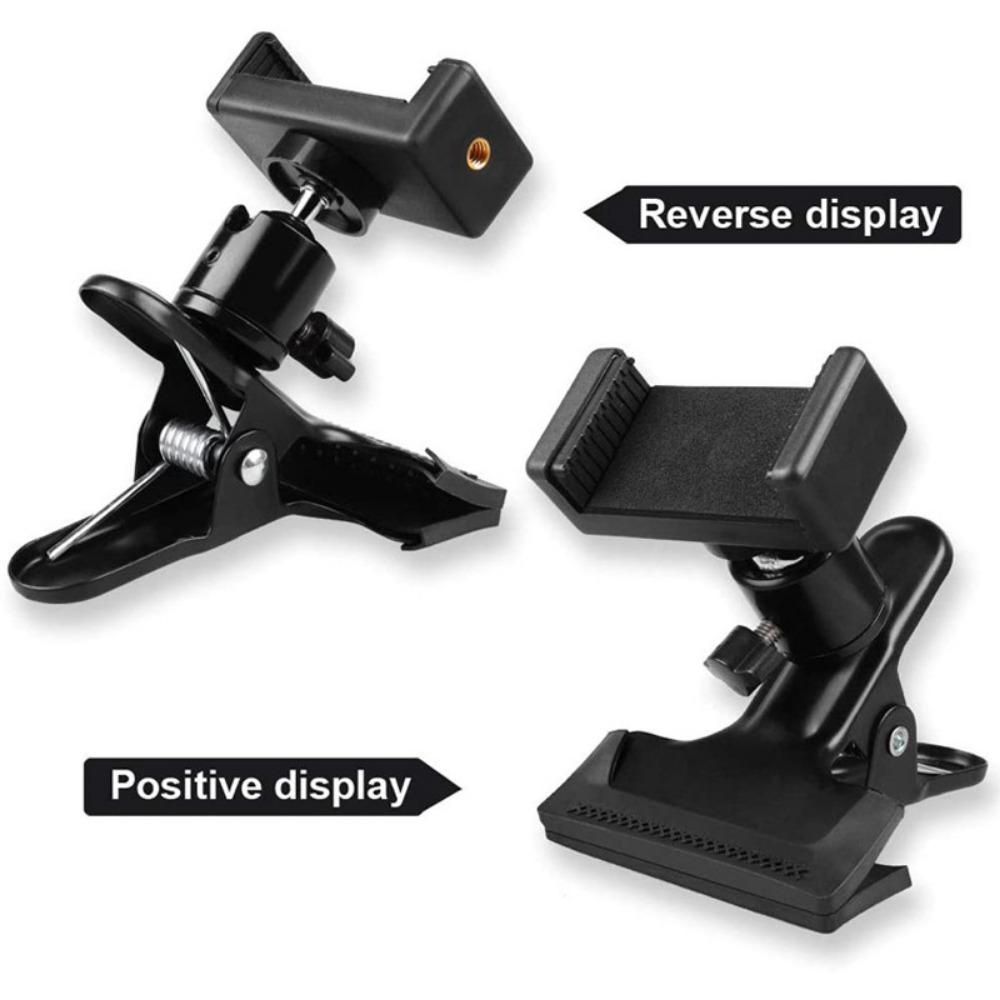 black guitar phone holder, which makes it convenient for us to watch teaching videos or sheet music, guitar accessories, and head music while playing