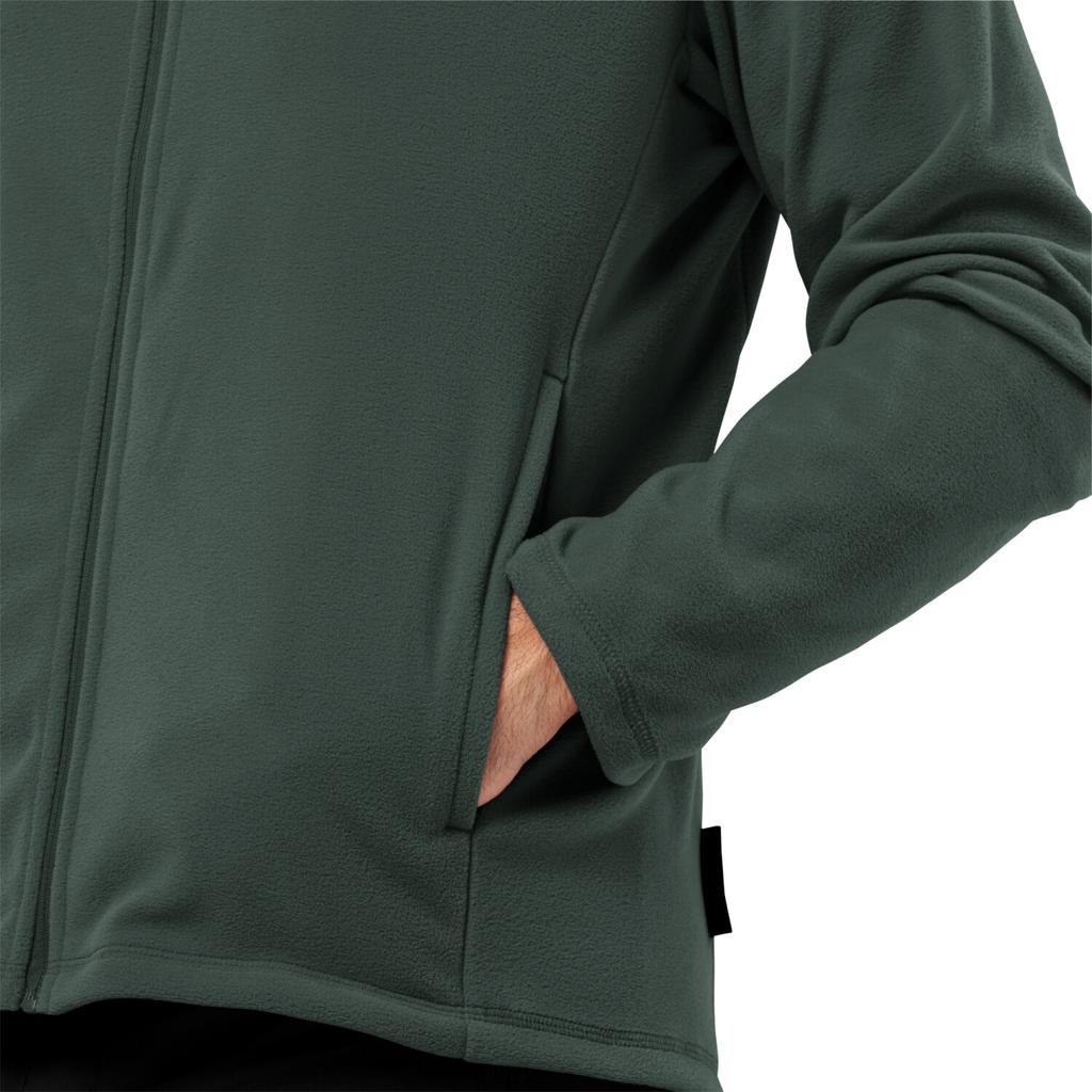 Куртка Jack Wolfskin Taunus FZ Men M черно-оливковая