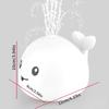 1pc Baby Bath Toys, Whale Induction Squirt Toy LED Light Up Bath Toys, Bathtub Shower Toys for Baby Toddlers Pool Fountain Toy