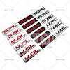 Car Styling 3D Metal Chrome Zinc Alloy Adhensive Emblem 4.0L 4.6L 4.7L 5.0L 5.3L 5.7L Body Trunk BHDTR Fender Badge Accessory