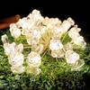 LED Carrot Rabbit Shaped Revival Festival Decorative Light String Easter Copper Wire Lamp Decorative Colorful Light