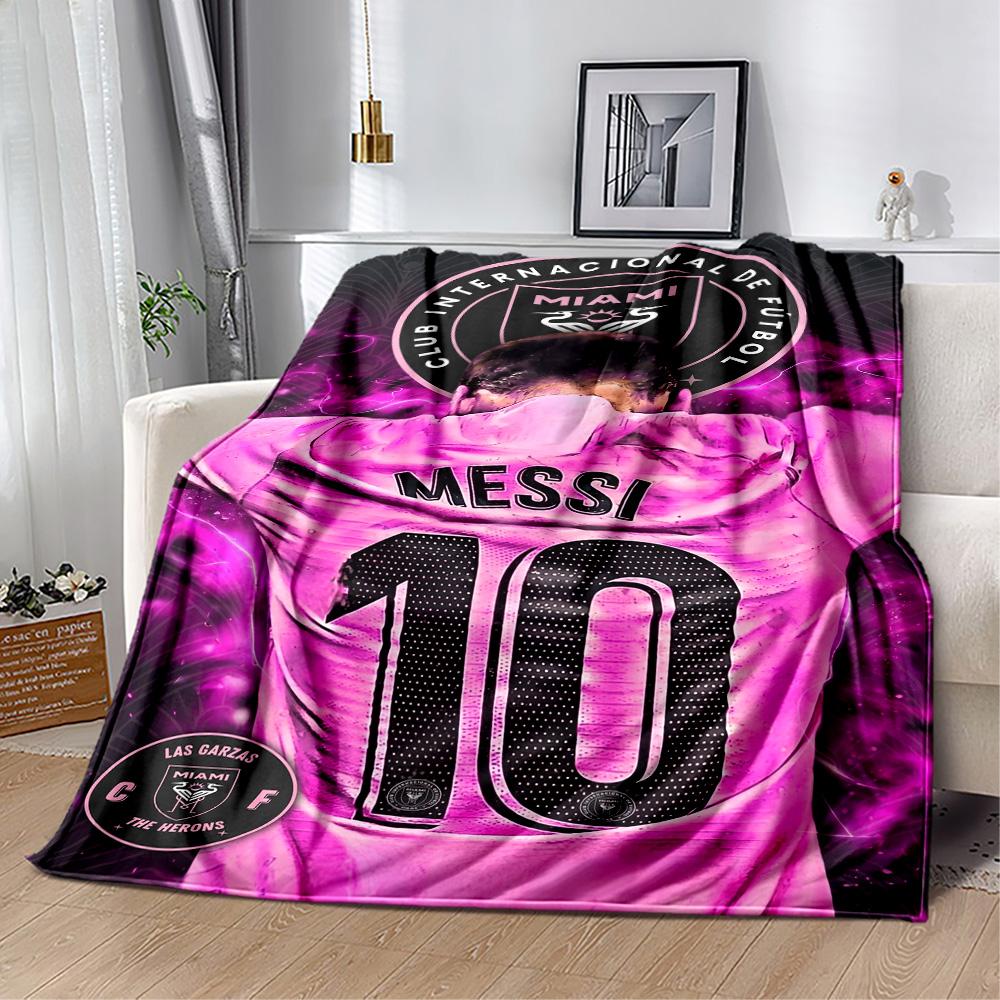 Messi 32 Blanket Durable Comfort Suitable for Seaside Office Couch All-Season Use Stylish Decor Birthday Christmas Gift Blanket