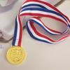 4.9cm Gold Medal Sports Rewards with Neck Ribbon Metal Winner Medals Competition Medals for Talent Show Party Race