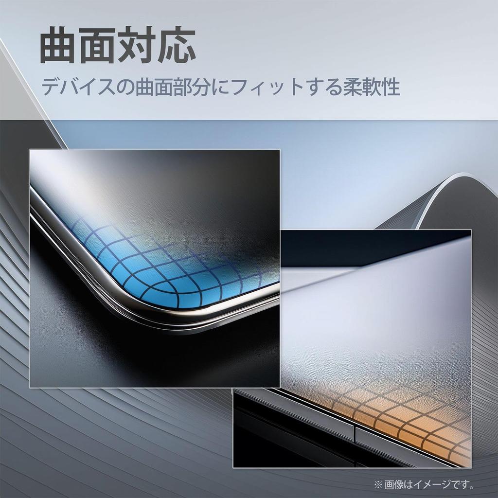 ClearView SONY kompatibilní se zakřiveným ochranným TPU tlumičem proti poškrábání Made in Japan Advanced [Sada 2] ICD-PX240 Povrchy, Film, Film, Opravy,