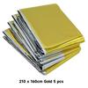 Emergency Blanket Windproof  Waterproof Foil Thermal Blanket for Camping Hiking Marathon