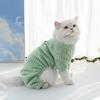 Thickened Warm Dog Clothes Winter Fleece Four Legs Pet Apparel Universal Sizing Cat Dog Wear Thermal Cold Weather Protection