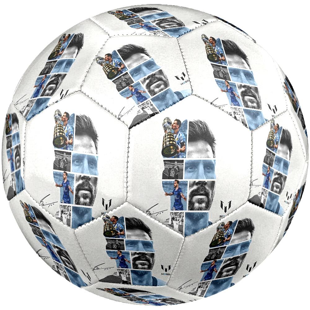 Pallone da Calcio Messi Taglia 5 Calcio Cucito a Macchina Indoor/Outdoor Universale Regali per Appassionati di Calcio