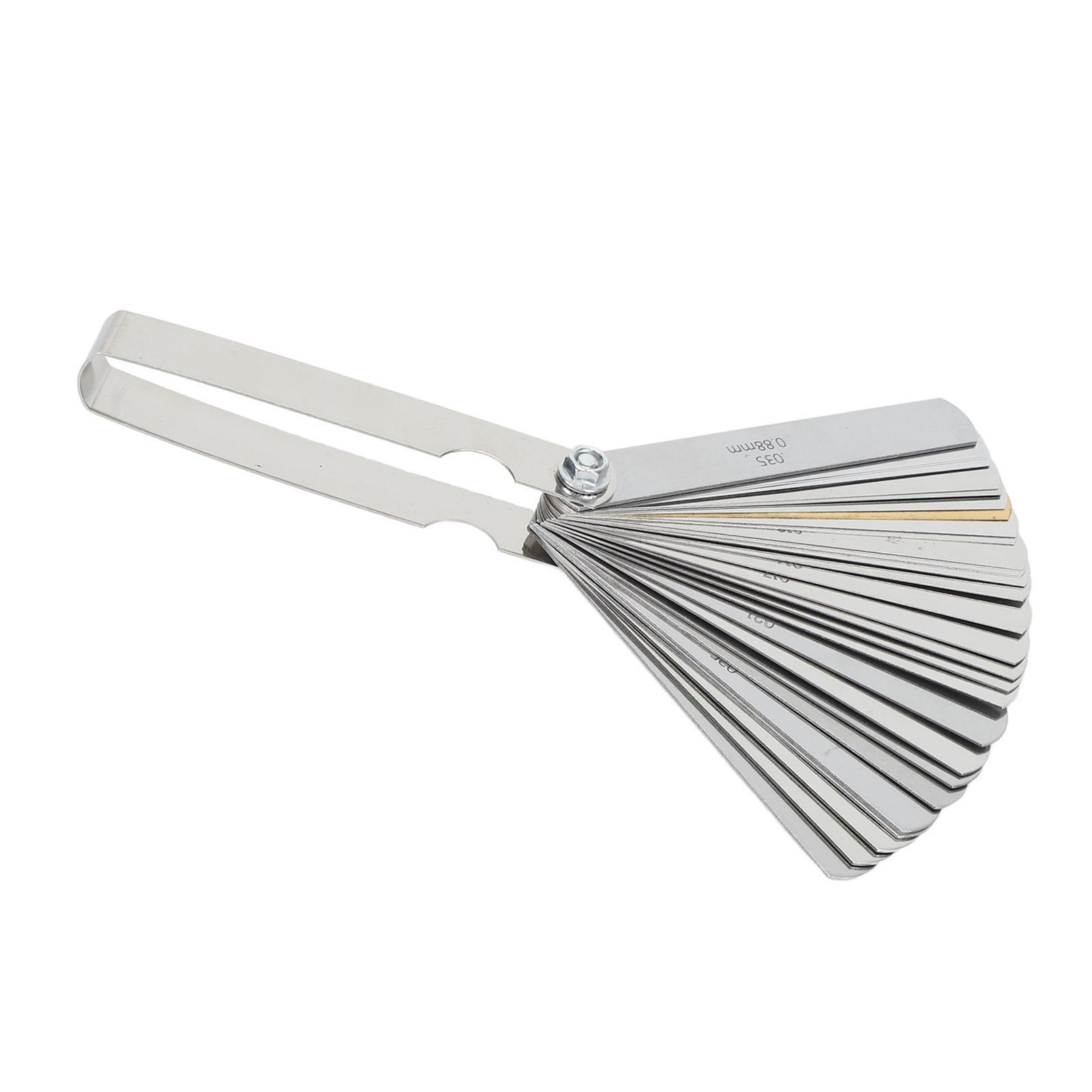 

Набор щупов из 32 штук с метрической и дюймовой шкалой Медный щуп для измерения толщины