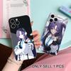 Blue Archive Yuuka Clear TPU Mobile Case for iPhone 17 16 15 14 13 12 11 X XR XS Air Pro Max Plus Mini Colorful Cover