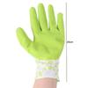 3Pairs Comfortable Gardening Gloves Breathable Working Glove Creative Latex Foam Gloves  Outdoor