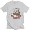 Anime Demon Slayer T-shirt Kimetsu No Yaiba Hashibira Inosuke T Shirt Women Men Funny Print Casual Cotton TShirts Oversized Tees