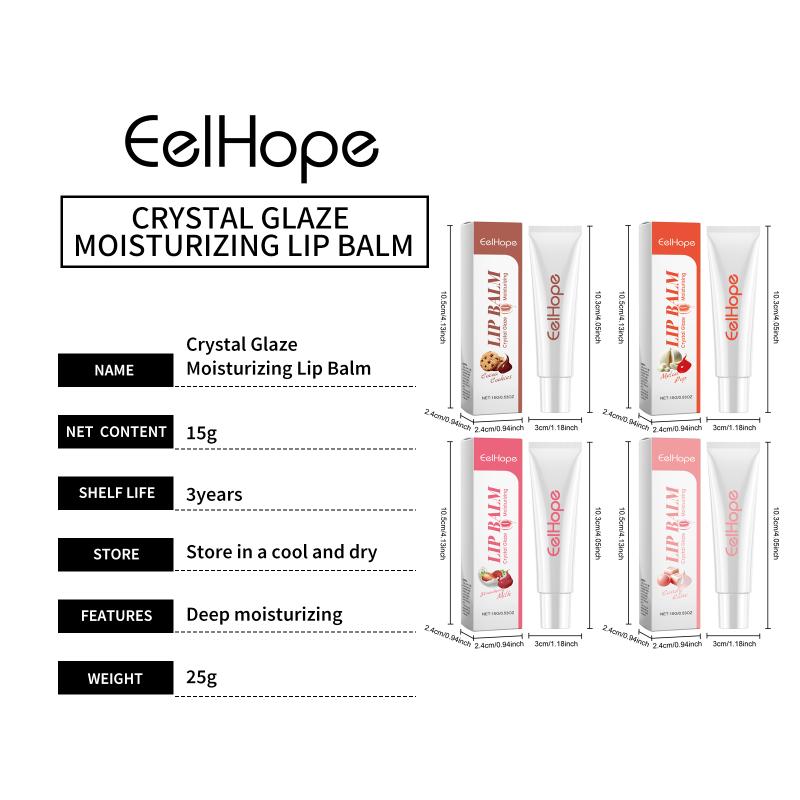 Crystal Lip Balm Moisturize Plumper Gloss Volumizing Long Lasting Nourishing For Active Outdoor Lifestyle