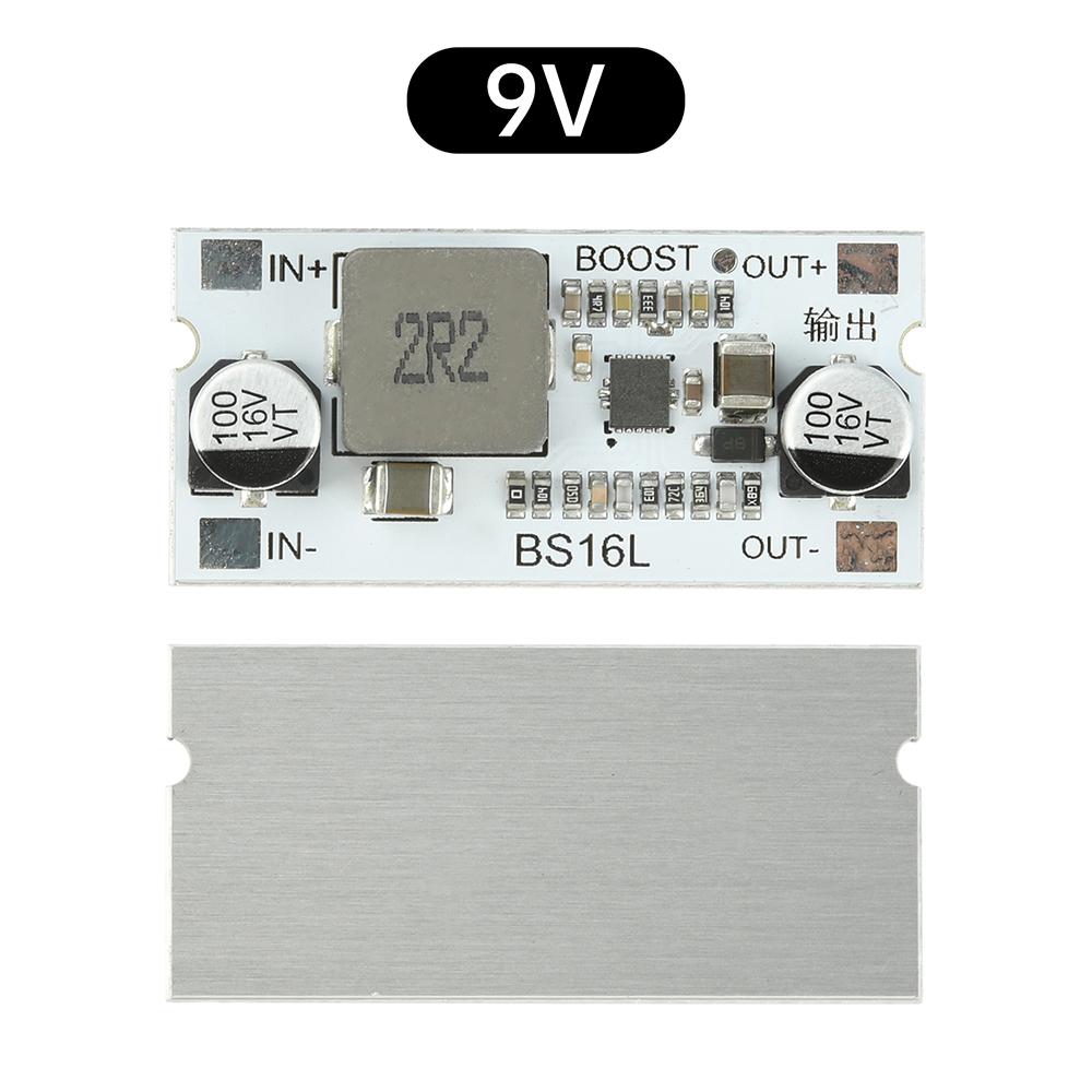 DC-DC High-Power Mini Boost Converter 2.7-15V Input To 5V 9V 12V Output Booster 300K-1MHZ Step-Up Power Supply Module with TVS