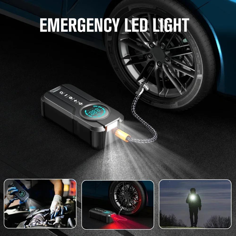 Portable Air Pump Digital Auto Car Inflator Tire Pump Portable Car Air Compressor for Motorcycles Bicycle Boat Tyre