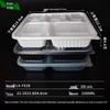 Disposable 5-Compartment Food Container