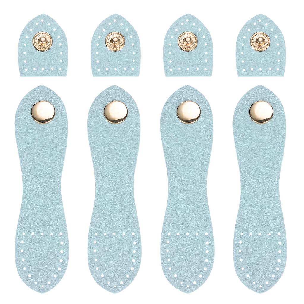4/8 Sets Sewing Leather Snap Buckles Sewing Fasteners for Handmade DIY Patchwork Bag Hangbag Lock Hardware Accessories