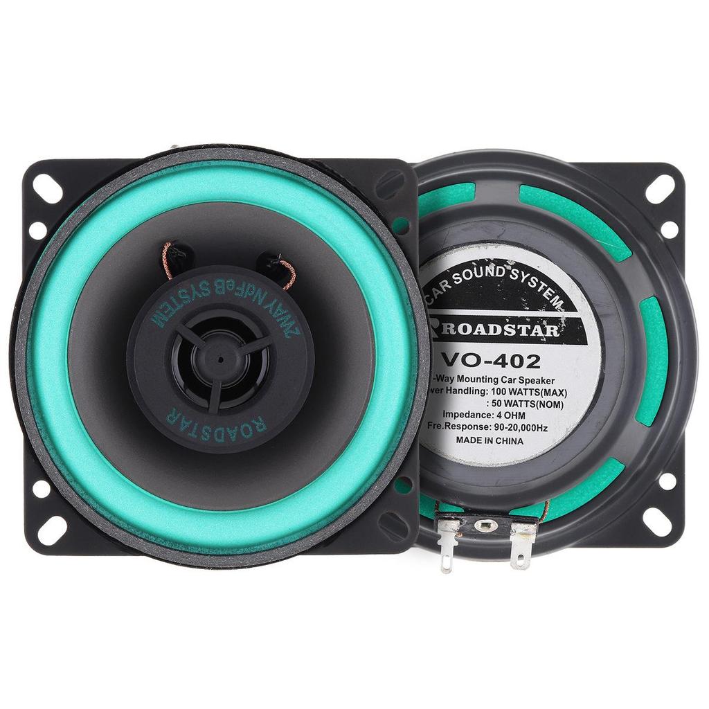 4-Inch Car Speaker Coaxial Audio System