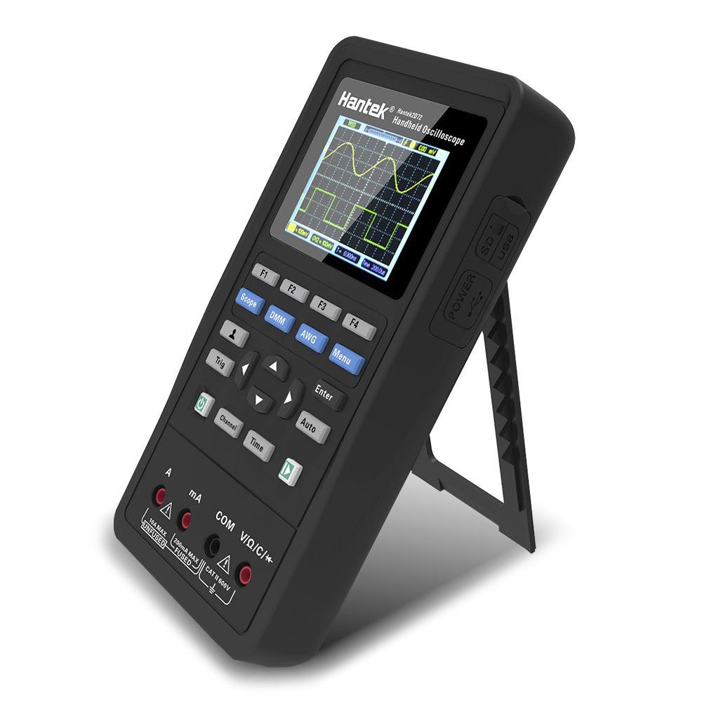 Hantek2C42/2D72 Handheld Digital Oscilloscope: 2-Channel Scope, Multimeter, & Signal Generator