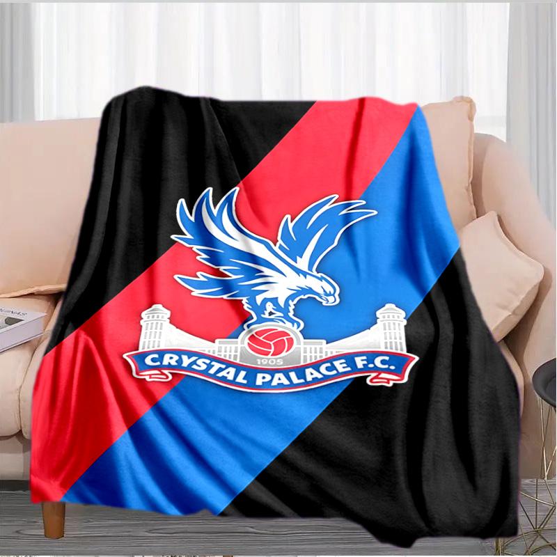 Crystal Fc Crest Printed Throws Blanket Soft Flannel Blankets for Couch Bed Gifts for Men Women Picnic Blanket Christmas Gifts