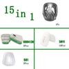 Anti-Fog 6800 Full Face  Respirator Sets Industrial Painting Spraying Respiration Safety Work Protective Respirador